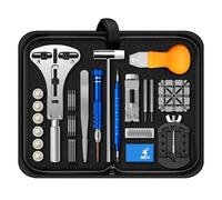 JOREST Outil Montre, Kit Changement Pile Montre, Demontage & Remplacement Bracelet, Outil Horlog, DéMonte Chasse Goupille, Ouvre Boitier, Outillage Reparation Horloger, Tournevis Horlogerie