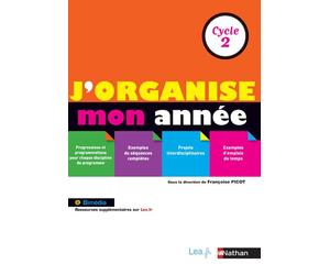 J'organise mon année - Cycle 2 - Julien Garbarg-Chenon - Nathan - broché - Scolaire / Universitaire