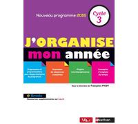 J'organise mon année - Cycle 3 - Jean-Pierre Chevalier - Nathan - broché - Scolaire / Universitaire