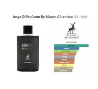 Jorge Di Profumo Par Maison Alhambra Pour Homme Eau De Parfum 100ml