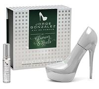 JORGE GONZÁLEZ by GLAMOUR & HEELS - EDICIÓN PLATA 100 ml + 15 ml Set, Eau de Parfum, Parfum pour femme, Parfum pour femme