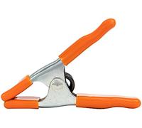 Jorgensen 3201-HT Pony Spring Clamp, 1-Inch, Silver/Orange