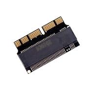 Jorkar Adaptateur M.2 NVMe to 12+16pin SSD pour Macbook Air/Pro Retina 2013-2017, M.2 NVME/AHCI SSD Convertir Le Connecteur pour A1465 A1466 A1398 A1502