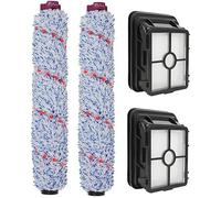 JORMFTTE Filtres de rechange pour nettoyant multi-surfaces Bissell Crosswave, pack combiné de 2 brosses à rouleaux Label