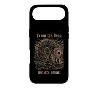Jormungandr Midgard Serpent Vintage Sepia Engraving Style Coque pour iPhone Air