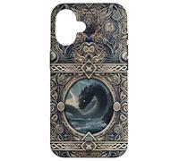 Jormungandr - Midgard Snake - Norse Mythology - Pattern Coque pour iPhone 16