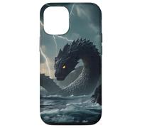 Jormungandr - Midgard Snake - Norse Mythology - Rising Ocean Coque pour iPhone 12/12 Pro
