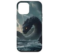 Jormungandr - Midgard Snake - Norse Mythology - Rising Ocean Coque pour iPhone 12 mini