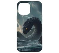 Jormungandr - Midgard Snake - Norse Mythology - Rising Ocean Coque pour iPhone 13 Pro Max