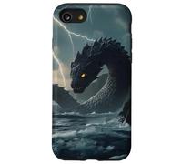 Jormungandr - Midgard Snake - Norse Mythology - Rising Ocean Coque pour iPhone SE (2020) / 7 / 8