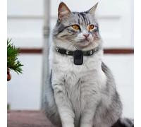 JOROBURO Caméra de Collier de Chat 4K, Caméra pour Animaux de Compagnie HD à écran Tactile IPS, Petite Caméra d'action pour Chien de Sport, Pince Magnétique, Caméra d'action pour Animaux