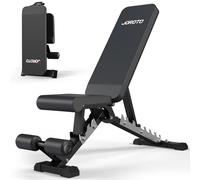 JOROTO Banc de musculation réglable - Charge de 317,5 kg/362,9 kg/453,6 kg - Banc d'entraînement pliable pour entraînement complet du corps