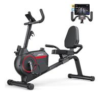 JOROTO JH30 Vélo d'Appartement Allongé pour Maison, Vélo Magnétique Bluetooth Connexion APP, Vélo de Fitness avec Capacité de Poids 136KG, Écran LCD, Siège Réglable pour Entraînement Cardio