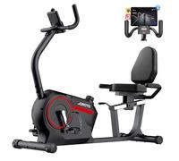JOROTO JH30PRO Vélo d'Appartement Allongé pour Maison, Vélo Magnétique Bluetooth Connexion APP, Vélo de Fitness Avec Capacité de Poids 136KG, Écran LCD, Siège Réglable pour Entraînement Cardio