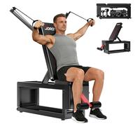 JOROTO MD85 Banc de Musculation Réglable avec Rangement Intégré, 990LBS/450KG Capacité Banc Musculation Multifonction, Bras de Traction 9 Positions et Dossier 7 Positions Banc Abdominauxde Inclinable