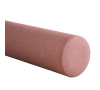 JORTUIO Cervical Oreiller Cylindrique Ergonomique en Coton À MéMoire De Forme 40/50/60/70/90 cm Oreiller Rond Cylindrique Support pour Cou Dos Et Jambes IdéAl pour Voyage Et Maison(Rose,10cmx50cm)