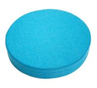 JORTUIO Coussin/Galette de Chaise Ronde 40/35/45/50cm Antidérapants Coussin de Siège Rond Exterieur/Intérieur Coussin D'assise Rond Jardin, Cuisine, Bureau, Salle à Manger(Lake Blue,50x50cmx5cm)
