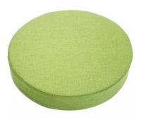 JORTUIO Coussin/Galette de Chaise Ronde 40/35/45/50cm Antidérapants Coussin de Siège Rond Exterieur/Intérieur Coussin D'assise Rond Jardin, Cuisine, Bureau, Salle à Manger(Vert,50x50cmx5cm)