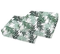 JORTUIO Housse De Coussin Exterieur Impermeable pour Salon De Jardin,Lot de 2/4 Housse Assise de Canapé avec Fermeture Éclair, Amovibles pour Intérieur Et Extérieur, Terrasse(Suit 4,60x60x10cm 2pcs)