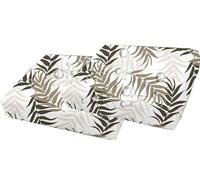 JORTUIO Housse De Coussin Exterieur Impermeable pour Salon De Jardin,Lot de 2/4 Housse Assise de Canapé avec Fermeture Éclair, Amovibles pour Intérieur Et Extérieur, Terrasse(Suit 3,50x45x10cm 2pcs)