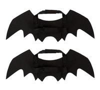 Jorzer 2pcs Cat Bat Wing Aile de Chauve-Souris en Feutre réglable pour Chat Mignon Halloween Pet Costume Dress Up Accessoires pour Costume Costumes de Petit Chien Halloween.