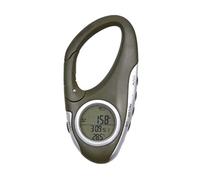 Jorzer Baromètre numérique Baromètre à Main altémètre électronique Multifonctionnel Altimètre 8 dans 1 thermomètre pour la randonnée