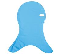 Jorzer Bonnet de Bain élastique Doux Protection Solaire Masque Facial Anti-piqûre Flexible léger 4 Trous Masque de Protection Solaire Complet pour la Course, Le Cyclisme, la pêche (Bleu) Sport d'été