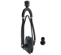 Jorzer Cache-Oreilles rectangulaires à Double Alimentation en Eau pour Bateau, Accessoires de Chasse d'eau pour Moteur Hors-Bord, Accessoires de Bateau pour la Navigation Plaisance