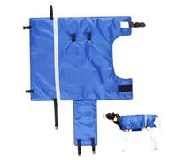 Jorzer Couverture de Veau épaisse et réglable, abri pour bétail, résistante à l'humidité et au Froid, pour l'hiver, imperméable, réduit Les Maladies.