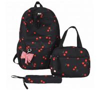 Jorzer Ensemble de sac à dos Dreamy Bow, pochettes prêtes-repas Cherry C | Bow, Comfy Everyday Essential, Pochettes prêtes-repas, Dreamy Girls