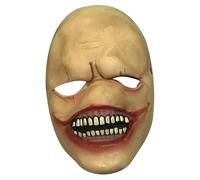 Jorzer Halloween Mask Latex Grin souriant Joker Masques effrayants Horreur Red Scar Face Halloween Décorations pour la fête de cosplay Haunted House Mask Masks effrayant Horreur pour les adultes.