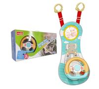 Jorzer Jouets de siège de Voiture orientés vers l'arrière, Jouet Volant pour bébé à Rotation à 360 ° avec Miroir, Musique, lumières et Sons Conduite, Volant pour Enfants 12 Mois et Plus pour jou