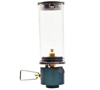 Jorzer Lanterne à gaz, Lampe à Bougie onirique, Lanterne gaz avec Verre résistant la Chaleur, Lampe avec Valve réglable, lumière pour Le Camping et la randonnée Sporting_Goods.