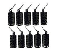 Jorzer Pêcheur Lere Cage Metal Carpe Tackle de pêche Ficheur Panier de piège du Support d'appâts 10pcs 10g