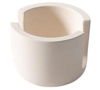 Jorzer Porte-éponge de 6,8 x 6,1 cm en diatomite à séchage rapide - Absorption rapide - Organiseur pour évier de cuisine - Beige