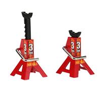 Jorzer Rc Car Jack Stand Réglable Hauteur Mini Simulation Jack Jack Modèle Modèle Cadre De Réparation De Voiture, Simulation Jack Stand, Rc Car Metal Jack, Accessoire De Modèle De Car