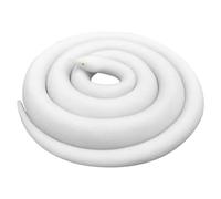 Jorzer .Serpent en Caoutchouc réaliste, Peluche Blanche, Serpent Qui Fait Tourner sa Langue, Farce Flexible pour Adultes et Enfants, 47 Pouces Toys_and_Games