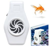 Jorzer Ventilateur Refroidisseur d'aquarium, Refroidisseur d'aquarium, Mini Ventilateur ' réglable à 2 Niveaux pour Refroidir Les terrariums, Accessoires 'Aquariums