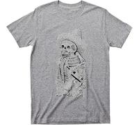 Jose Guadalupe Posada T Shirt Artist Day of Dead Mariachi Mexican Revolution Tee Colour25 Manches Courtes(X-Large)