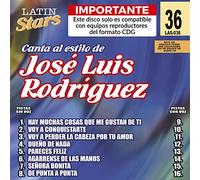 Jose Luis Rodriguez-Latin Stars Karaoke