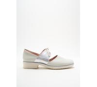 jose saenz chaussures femme de couleur argent