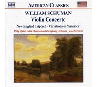 José Serebrier - Violin Concerto / Variations on America [New CD]