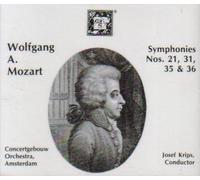 Josef Krips / Concertgeboew Orchestra Amsterdam / Mozart Symphonies 21 31 35 36 (2 CDs)