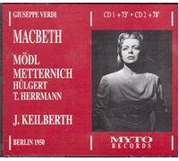 Josef Metternich - Verdi: Macbeth [Import]