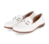 Josef Seibel 7483468/000 Mocassins en cuir lisse pour femme Blanc Pointure 36, Blanc., 42 EU