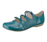 JOSEF SEIBEL Ballerines à lanières 'Fiona' pétrole, Taille 38