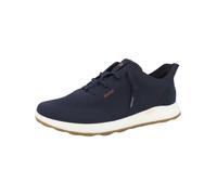 Josef Seibel Baskets basses pour homme Clint.01, largeur G (normal), semelle intérieure amovible, bleu nuit, 42 EU