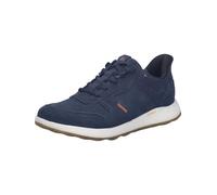 Josef Seibel Baskets basses pour homme Clint.03, largeur G (normal), semelle intérieure amovible, bleu océan, 46 EU