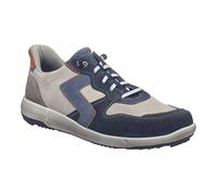 Josef Seibel Baskets basses pour homme Enrico.34, largeur G (normal), semelle intérieure amovible, Indigo Multi, 43 EU