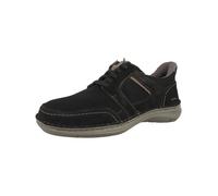 Josef Seibel Baskets New Anvers.24 pour homme, largeur K (extra large), semelle intérieure amovible, Combinaison noire., 41 EU X-Weit